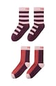 Дитячі шкарпетки Reima Jalkaan 2-pack довгі шкарпетки бордо 5300046D.G.9BYH