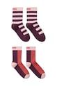 Дитячі шкарпетки Reima Jalkaan 2-pack 5300046D.G.9BYH бордо AW24