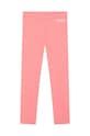 Kenzo Kids legginsy dziecięce z elastanem różowy K60656.114.150