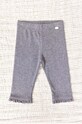 Tartine et Chocolat legginsy bawełniane dziecięce bawełna szary TZ24001.80.94