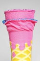Happy Socks sosete copii Kids Ice Cream Sock P001882 roz AW24