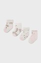 Mayoral Newborn sosete bebe 4-pack sosete lungi roz 9759.1D.Newborn.G.9BYH