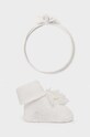 Шкарпетки для немовлят Mayoral Newborn 9763.2L.Newborn.9BYH бежевий AW24