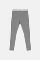 Dziewczynka Calvin Klein Underwear legginsy bawełniane dziecięce 2-pack G80G800719.9BYH szary
