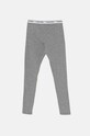Calvin Klein Underwear legginsy bawełniane dziecięce 2-pack G80G800719.9BYH szary