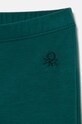 Dziewczynka United Colors of Benetton legginsy dziecięce 3DKECF037.G.Seaso.9BYH zielony