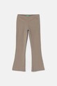 United Colors of Benetton legginsy dziecięce z elastanem brązowy 3DKECF037.G.Seaso.9BYH