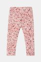 Дитячі легінси United Colors of Benetton 355LGF048.P.Seasonal рожевий AW24