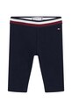Tommy Hilfiger legginsy niemowlęce FLAG z elastanem czarny KN0KN01948.9BYH