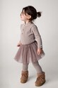 Donsje gyerek legging Joline Leggings elasztánnal barna 4080000.98.128