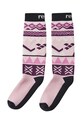 Reima sosete din lana pentru copii Suksee sosete lungi roz 5300100C.G.9BYH