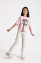 Coccodrillo leggins copii tricotaj gri ZC4122601CGJ