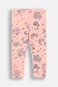 Coccodrillo leggins din bumbac pentru copii bumbac roz ZC4122101FGN