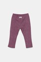 United Colors of Benetton legginsy dziecięce 3S73GF04C.P.Seasonal fioletowy AW24