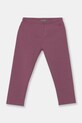 United Colors of Benetton leggins copii tricotaj violet 35Q2GF019.P.Seasonal