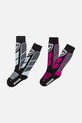 Девочка Детские носки с примесью шерсти Rossignol THERMOTECH 2P 2 шт RLMYX02U.G розовый