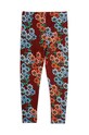 Dětské legíny Mini Rodini Daisys 2473011700 hnědá AW24
