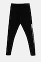 The North Face legginsy dziecięce VERTICAL GRAPHIC LEGGINGS z elastanem czarny NF0A89HVJK31
