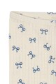 Băieți Konges Sløjd leggins din bumbac pentru copii MINNIE PANTS GOTS KS102058 alb