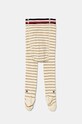 Tommy Hilfiger rajstopy niemowlęce 701229886.9BYH beżowy AW24
