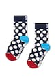Happy Socks sosete copii Kids 2-Pack Big Dot Socks 2-pack P001695 bleumarin AW24