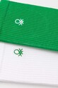 United Colors of Benetton skarpetki dziecięce 2-pack 6AO30702A.G.Reproposed zielony AW24