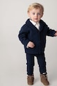 Kojenecké vlněné legíny Donsje Trig Merino Wool Trousers pletenina námořnická modř 3034800.