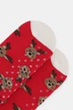 Дитячі протиковзкі шкарпетки United Colors of Benetton 6AO30703T.G.Seasonal червоний AW24
