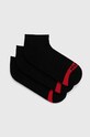 Шкарпетки HUGO 3-pack короткі шкарпетки чорний 50514916
