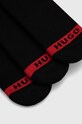 Шкарпетки HUGO 3-pack 50514916 чорний SS25