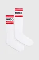 λευκό Κάλτσες HUGO 2-pack Ανδρικά