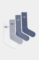 Шкарпетки Calvin Klein Jeans 4-pack меланж блакитний 701229454