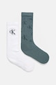 Шкарпетки Calvin Klein Jeans довгі шкарпетки білий 701229456