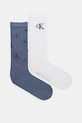 Шкарпетки Calvin Klein Jeans довгі шкарпетки блакитний 701229456