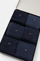 Tommy Hilfiger skarpetki 6-pack granatowy 701229781