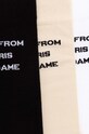 Drôle de Monsieur skarpetki bawełniane Le Pack de Chaussettes Slogan 3-pack PERM.SK101.CO024.MC multicolor AW24