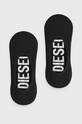 Diesel skarpetki SKM-HIDEPAT-TWOPACK SOCKS 2PACK 2-pack skarpetki krótkie czarny 00S0MG.0IQAS