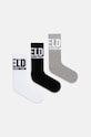 Шкарпетки Diesel SKM-RAY-THREEPACK 3-pack довгі шкарпетки барвистий 00SAYJ.2QATV