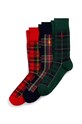 Ponožky Polo Ralph Lauren 3-pack dlouhé ponožky šedá 449958859