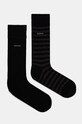 BOSS sosete 2-pack sosete lungi negru 50518497