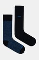 BOSS sosete 2-pack sosete lungi bleumarin 50518531