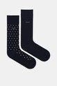 BOSS skarpetki 2-pack skarpetki długie granatowy 50524282