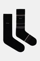 BOSS sosete 2-pack sosete lungi negru 50524321