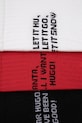 Ponožky HUGO 3-pack 50524853 černá AW24