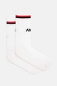 AMBUSH skarpetki wełniane Logo Low Soccer Socks skarpetki długie biały BMRA002F24KNI0010100