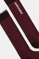 Lyžiarske ponožky Icebreaker Merino Ski+ Light IB0A573O06C1 burgundské AW24