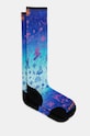 Lyžařské ponožky Smartwool Targeted Cushion Nature Doodles Print modrá SW002486