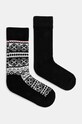 Skechers sosete 2-pack sosete lungi negru SK41049
