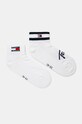 Tommy Jeans skarpetki 2-pack skarpetki długie biały 701229894