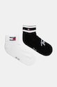 Ponožky Tommy Jeans 2-pak dlhé ponožky čierna 701229894